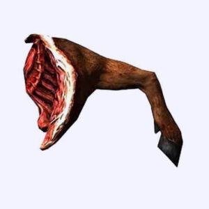 Goat Leg Smoked Cut Up (Fresh)