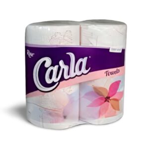 Rose Carla Kitchen Towel 2 Ply 2 Rolls