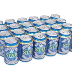 Star Lager Beer Can 33 cl x24