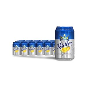 Star Radler Lager Beer & Citrus Juice Can 33 cl x24