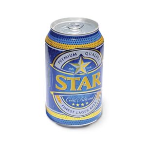 Star Lager Beer Can - 33 cl