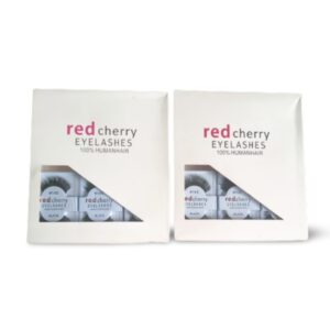 Red Cherry Eyelashes 100% Human Hair