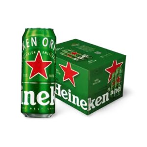 Heineken Lager Beer Can - 33 cl x24