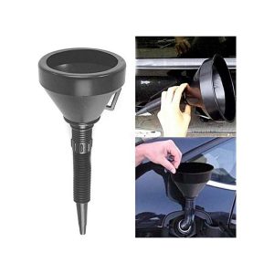 Wide Mouth Fuel Funnel With Handle -Black (Available On Request)