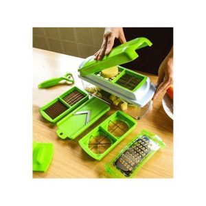 Nicer Dicer Plus 10 In1 Multipurpose Kitchen Dicing Set For Vegetables/fruit (Available On Request)