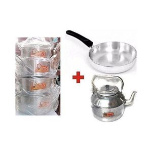 Picasso Cooking Pots Set Of 4, Kettle And Frying Pan