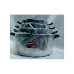 Cooking Pot Set 4 Pieces - Tower Aluminum(15, 18, 20 & 23cm)