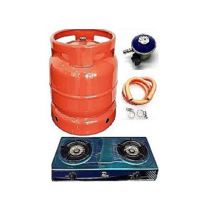 6kg Gas Cylinder+ Regulator+Stainless Gas Cooker Complete ₦