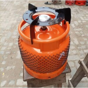 6kg Gas Cylinder With Burner And Iron Pot Seater