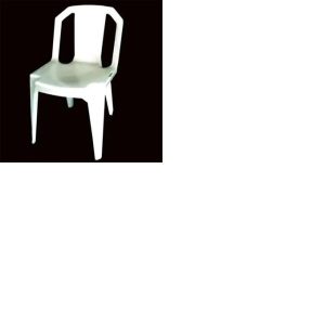 Stackable Plastic Chairs- WHITE