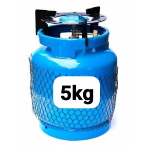 5kg - Cylinder + Iron Seater & Burner