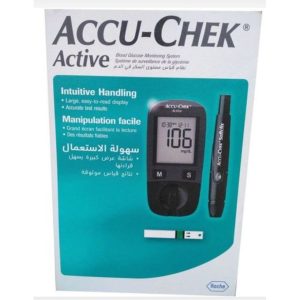 Accu-chek Digital Blood Glucose Sugar Level Monitor Test