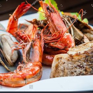 Seafood combo (croaker, crab, prawns, calamari) /kg