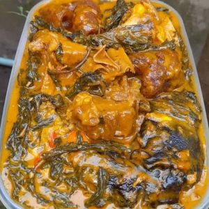 4Liters Pot Onugbu(Bitterleaf) - 5 Servings