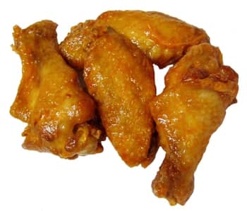 One piece of fried chicken