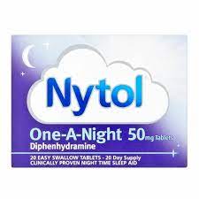 Nytol One A Night 50 mg 20 Tablets