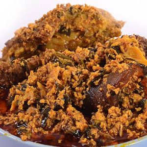 4 Liters Pot of Egusi Soup - 5 Servings