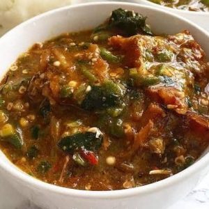 2 Liter Okra/ogbono soup - 2 Servings