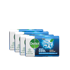 Dettol Cool Soap - 160g x4