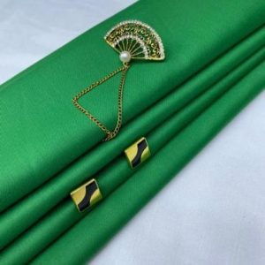 Quality German Wool Trousers/Senators Material - Green 1 Yard