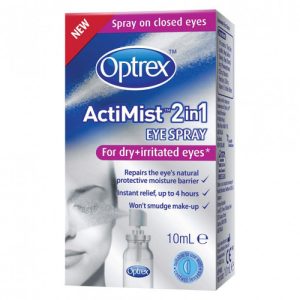 Optrex ActiMist 2in1 Eye Spray for Dry + Irritated Eyes - 10ml