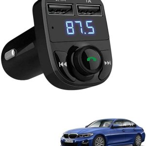 Bluetooth Mp3 Transmitter For Car | Phone Charging Adapter | With Mic For  Calls