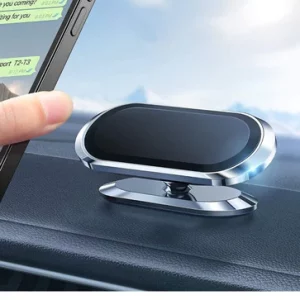 Magnetic Car Phone Holder | Dashboard Mini Strip Shape Stand | GPS Car Mount