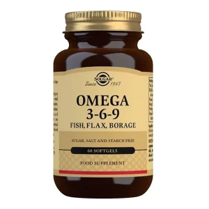 Solgar Omega 3-6-9 Food Supplement - x60 Softgels