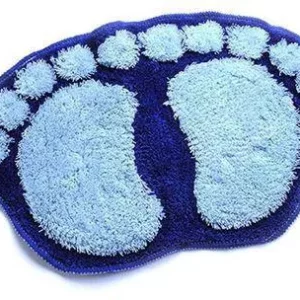 Fluffy Footprint Footmat
