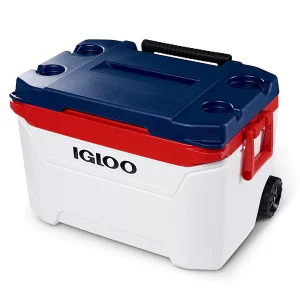 IGLOO 60qt Wheeled Cooler - White (prices available on request)