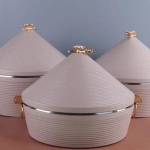 Luxury Insulated Food Flask - 3 Sets (prices available on request)