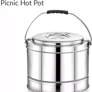 Maxima Stainless Steel Picnic Pot - 7500ml