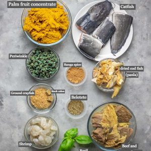 Banga Soup Combo Ingredients(Up To 5 Servings)