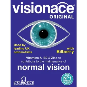 Visionace Original Nutritional Multivitamin For Normal Vision - 30 Capsules