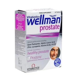 Vitabiotics Wellman Prostate - 60 Tablets | Mile12messenger