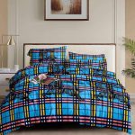 Multicolored Duvet+Bedsheets+4 Pics Pillowcase