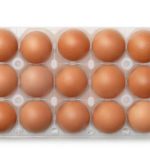 Half Crate of Eggs with Disposable Crate