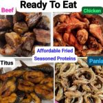 Mile12 Abattoir Fried Proteins Combo:  Titus, Beef, Chicken & Panla (Med & Large Pack)