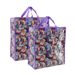 Medium Size Ankara Design Ghana Must Go Bag