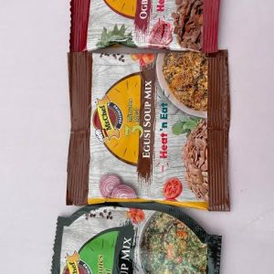 Mr Cheff 5-Minute Soups Combo(okra, ogbono & egusi, 6-8serves)x 3Pcs