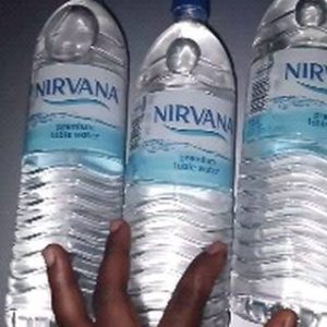 Nirvana Bottle Water x3