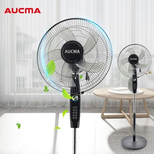 Aucma Home Convenient Standing Fan- Black 16 Inch