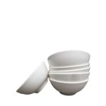 6 Pieces Breakable White Soup Plates