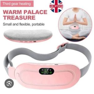 Rechargeable USB Period Cramps Pain Relief Belt Massager