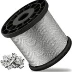 Aluminum Tension Wire Bundle For Electric Fence Installation (500m)