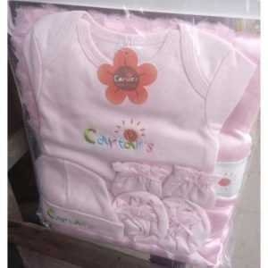 Baby Shawl With Body Suit Set