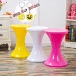 Beautiful Honey Side Foldable Plastic Stool