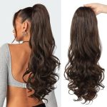 Brown Quality Removable Ponytail