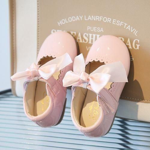 Children's Shoes Baby Girl's Dress Shoes Ballerina Wedding Party Stage Props