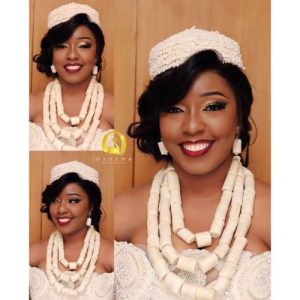 Creamy White Coral Beads Plus Cap